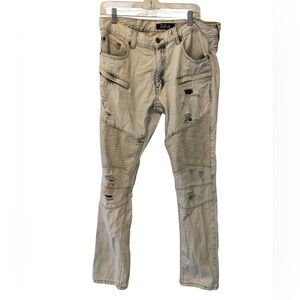 Refuel men’s 36X32 distressed jeans